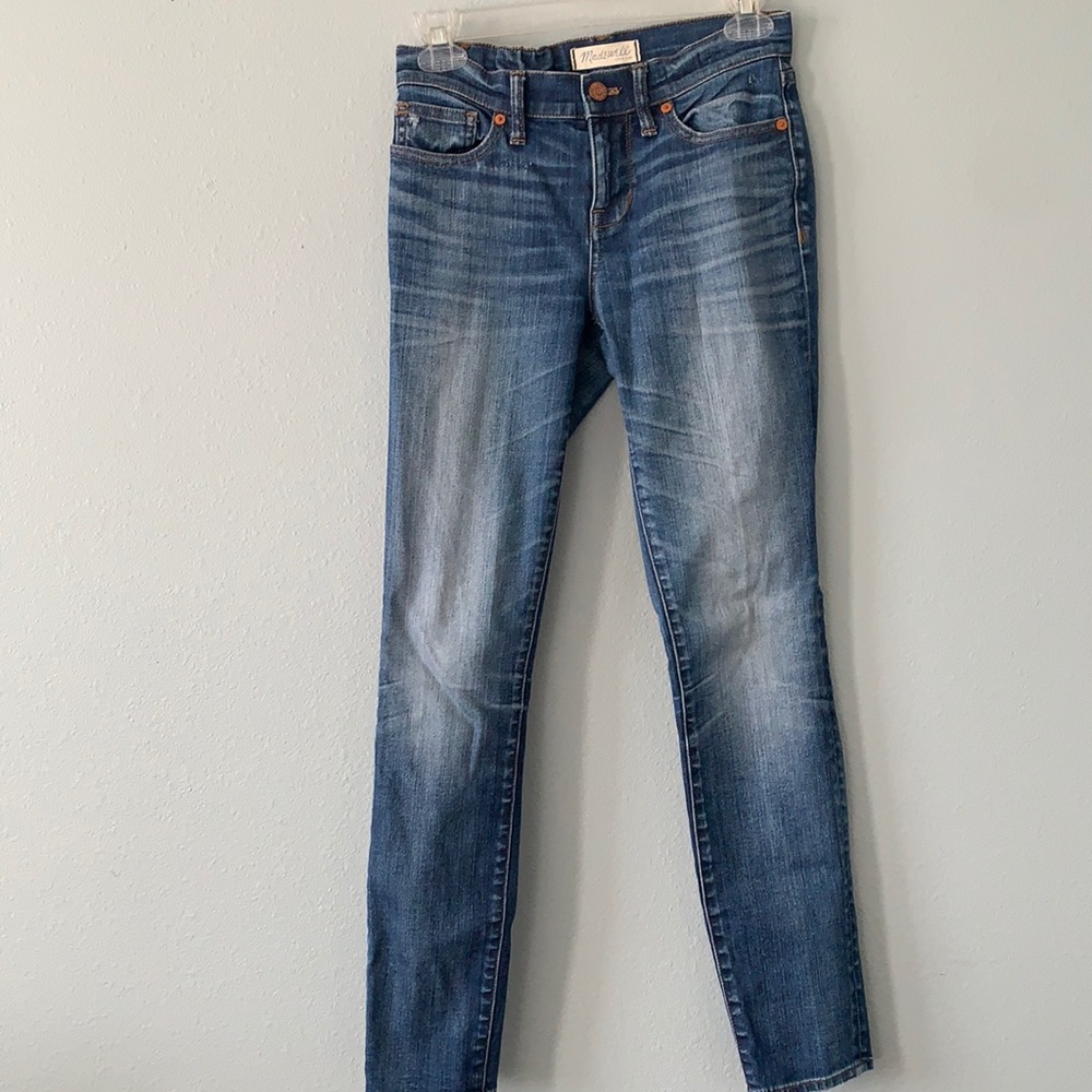 Madewell skinny skinny jeans!